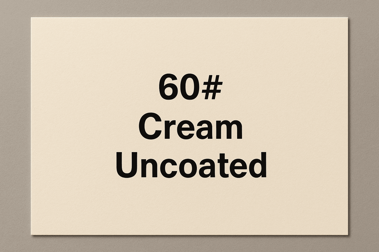 60# Cream