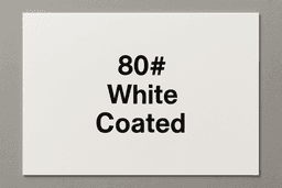 80# White-Uncoated